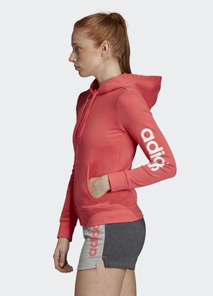 Худи женское adidas w e lin fz hd du06522 фото