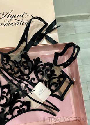 Комплект белья мирового бренда agent provocateur 34b (75b), 34c (75c), низ 2 (s)2 фото