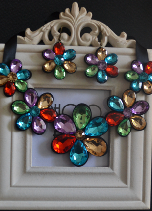 Комплект "різнобарвні квіти"