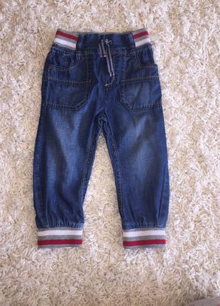 Літні джинси baby boy на 18-24 міс. зріст 92 див.