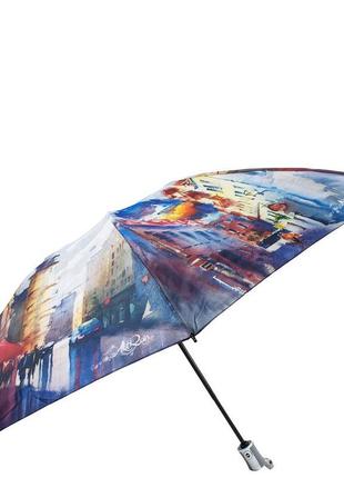 Зонт женский наоборот полный автомат реверс artrain парасолька