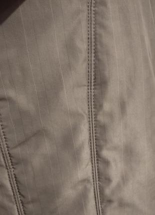 Удлиненная демисезонная куртка пальто4 фото
