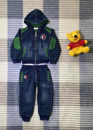 Спортивный костюм на мальчика 12-18 мес 80 см