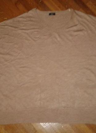 Новий вільний віскозний джемпер -балахон від f&f m (10)р.