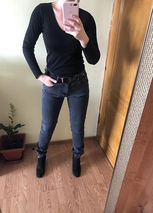 Джинси сірі базові your turn весна літо осінь