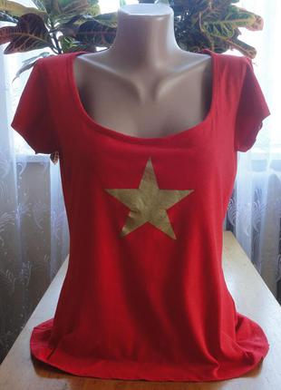 Супер брендовая футболка блуза хлопок звезда1 фото