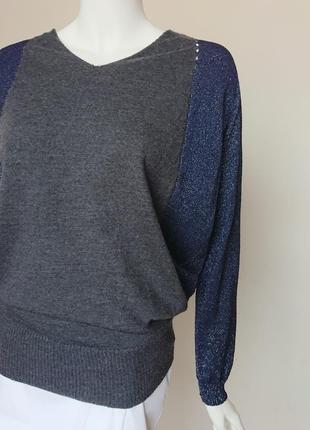 Вовняний светр, джемпер кажан escada розмір м
