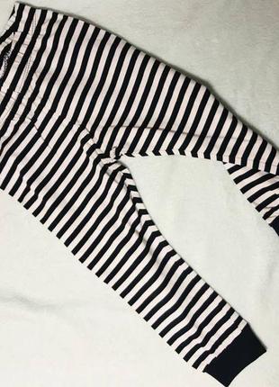 Леггинсы/лосины на ребенка 12-18мес  в полоску от h&m