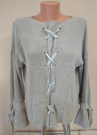 Свитер хлопковый италия размер l