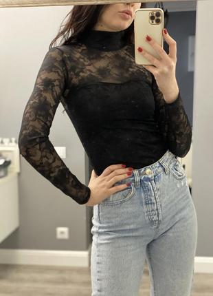 Боди кружевное h&m3 фото