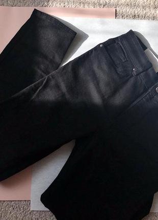 Штани джинси h&m hm 34 розмір нові чорні скіні5 фото