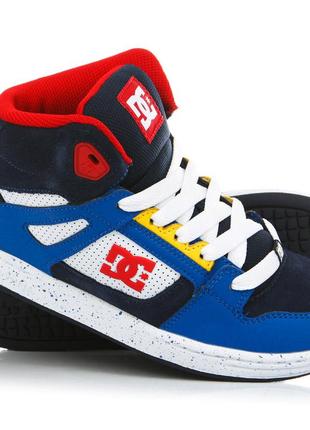 Детские высокие кожаные кроссовки, хайтопы dc shoes, 100% оригинал4 фото