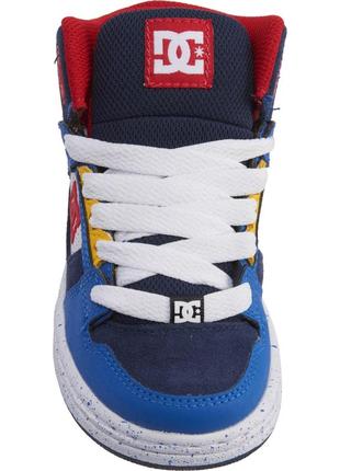 Детские высокие кожаные кроссовки, хайтопы dc shoes, 100% оригинал6 фото