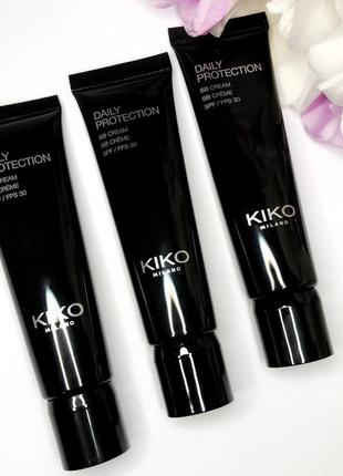 Тональна основа kiko milano daily protection bb cream spf 30