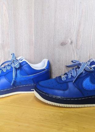 Кроссовки кожаные nike air force 1 gs3 фото