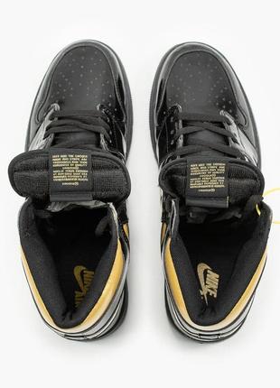 Nike air jordan 1 retro black\gold🆕 шикарные кроссовки найк🆕купить наложенный платёж3 фото
