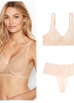 Victoria's secret комплект белья из коллекции luxe lingerie