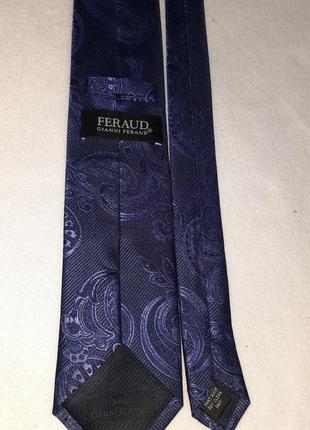 Шелковый галстук feraud  gianni  италия7 фото
