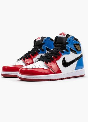 Кросівки nike air jordan 1 hi og fearless кроссовки8 фото