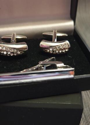 Запонки & зажим для галстука bow tie house