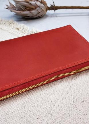 Портмоне клатч из натуральной кожи ручной работы stedley