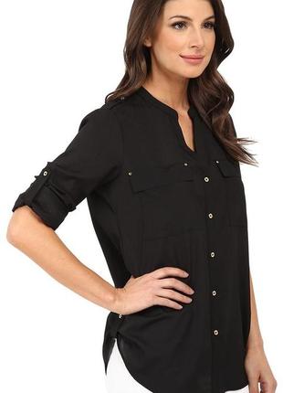 Блуза calvin klein з аксесуарами чорного кольору, оригінал розмір s💕