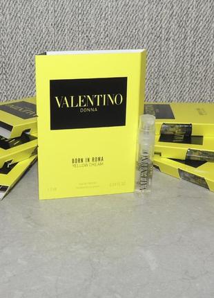 Valentino donna born in roma yellow dream пробник для женщин оригинал