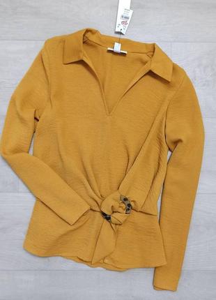 Гірчична блуза