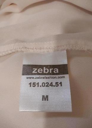 Воздушная блузка маечка в бельевом стиле. zebra.3 фото