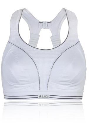 32е 70е,shock absorber ultimate sports bra сірий спортивний бюстгальтер