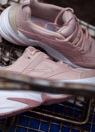 Nike m2k tekno pink жіночі кросівки найк текно рожеві 🌹🌈😍 стильний львів1 фото