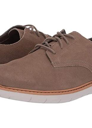 Кожаные туфли clarks us12 /eur46. новые