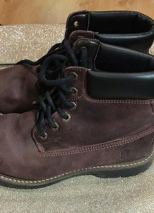 Кожаные деми ботинки 37 размер