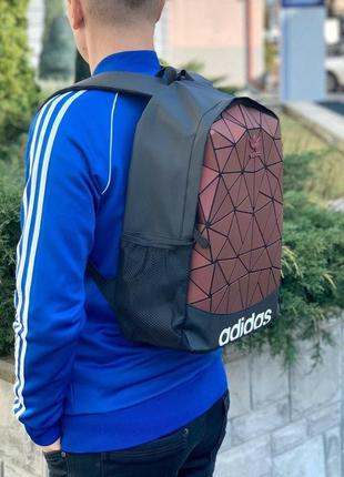 Рюкзак adidas 3d urban mesh roll up red червоний жіночий / чоловічий3 фото