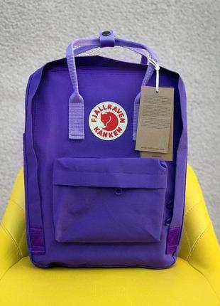 Рюкзак fjallraven kanken violet купити фьялравен канкен фіолетовий