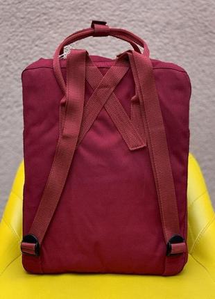 Рюкзак fjallraven kanken bordo бордовый купить фьялравен канкен2 фото