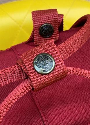 Рюкзак fjallraven kanken bordo бордовый купить фьялравен канкен3 фото