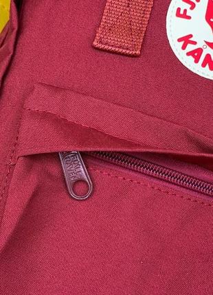 Рюкзак fjallraven kanken bordo бордовый купить фьялравен канкен4 фото