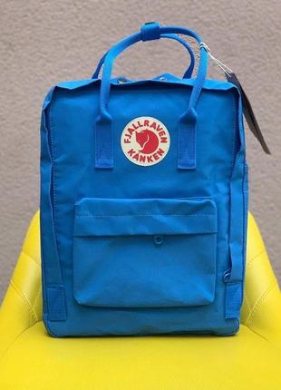 Рюкзак fjallraven kanken classic blue синий купить фьялравен канкен