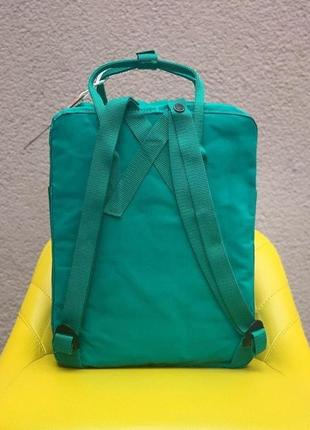 Рюкзак fjallraven kanken classic green зелений купити фьялравен канкен2 фото