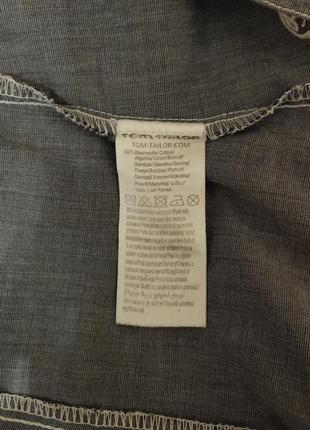 Рубашка под джинс с заплатками на локтях tom tailor,m размер5 фото