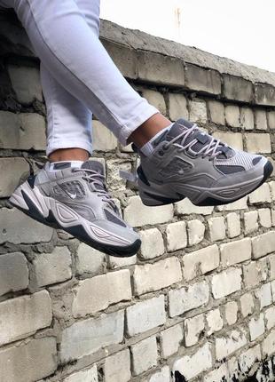 Шикарні жіночі кросівки nike m2k tekno grey сірі 🌹🌈😍 стильний львів4 фото