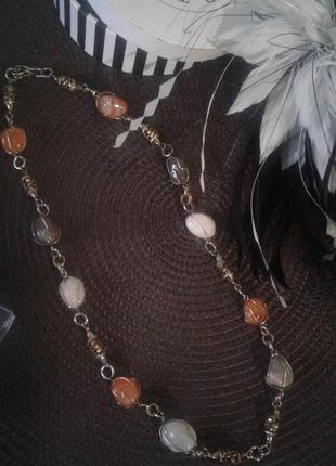 Намисто з натуральних каменів.