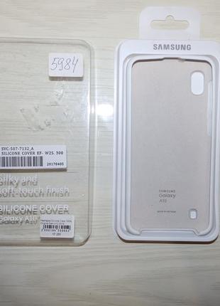 Чехол silicone cover для samsung galaxy a10 2019 original3 фото