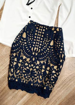 Красивая ажурная юбка