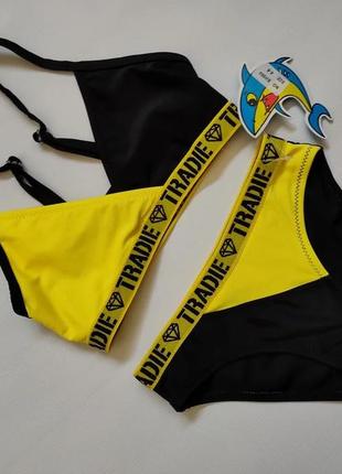 Купальник роздільний для дівчаток , розмір 4-6 років