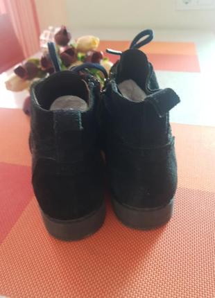 Замшеві черевички clarks2 фото