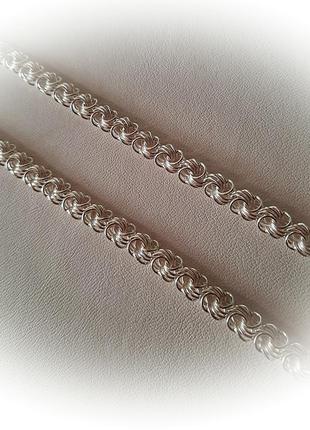 ⛓️ ланцюжок срібло троянда