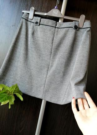 Шикарная, оригинальная новая юбка юбочка. в составе вискоза. tu9 фото