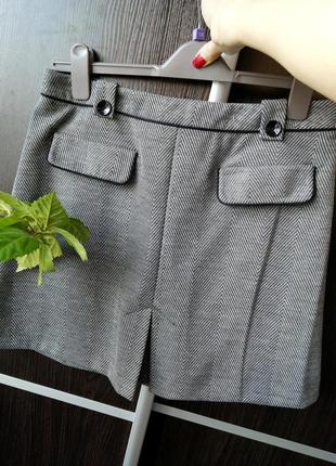 Шикарная, оригинальная новая юбка юбочка. в составе вискоза. tu6 фото